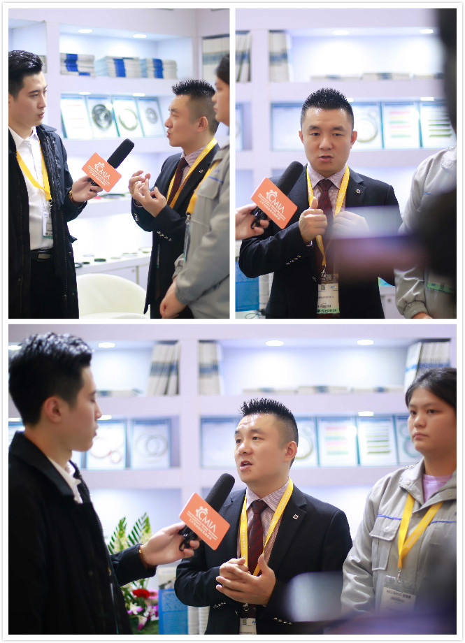 上海寶馬展bauma CHINA 2018訪(fǎng)問(wèn)東晟密封公司胡燕林先生