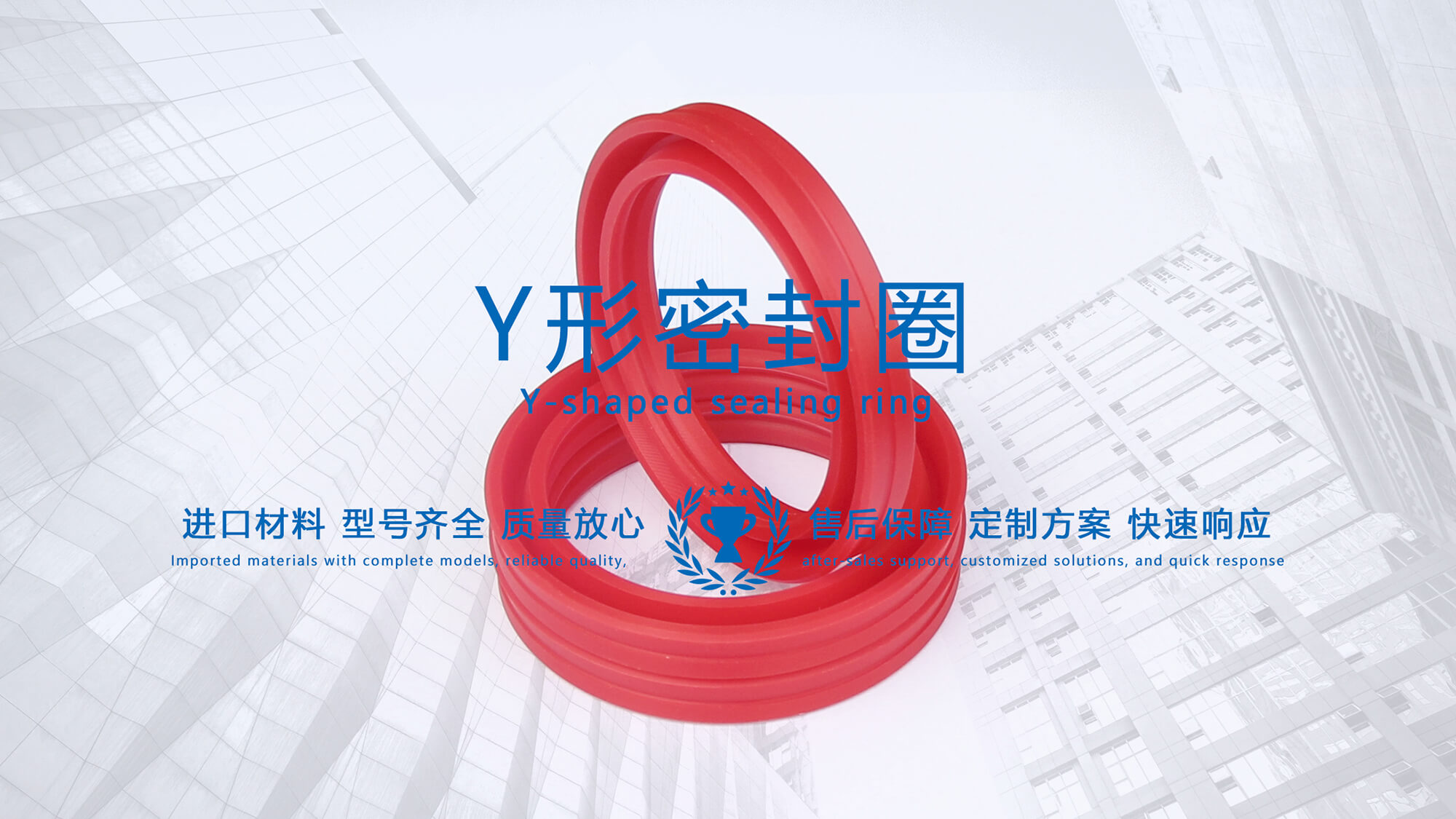 y型密封圈（又Y形密封圈，Y形圈，Y型圖或唇形密封圈，密封件油封膜片） (2)
