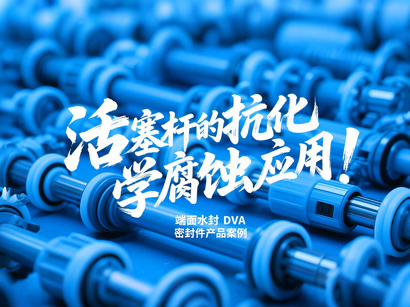 端面水封DVA密封件產(chǎn)品案例 ? 活塞桿的抗化學(xué)腐蝕應(yīng)用！