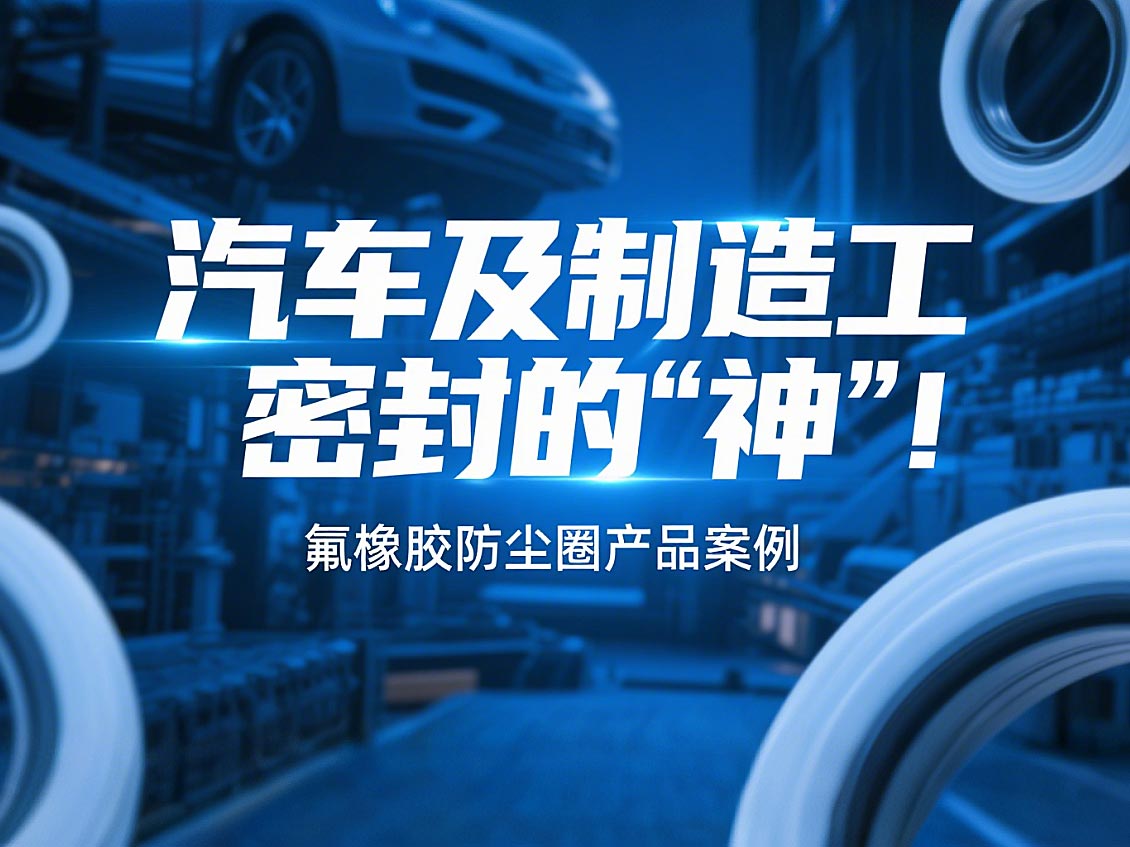 氟橡膠防塵圈產(chǎn)品案例 ? 汽車及制造工業(yè)密封的“神”!