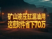 液壓缸老是漏油？礦山上用這密封件，一年省下70萬！?